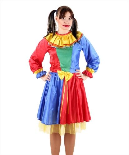 pambabaeng clown costume