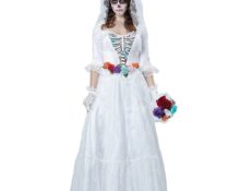 Costume da sposa di Halloween fai da te