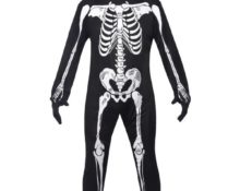 DIY skeleton costume