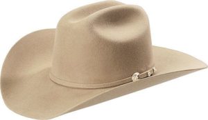 beige cowboyhatt