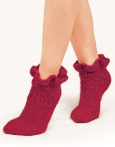 chaussettes rouges