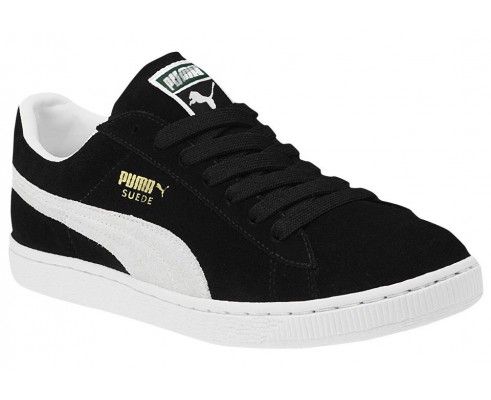 Baskets Puma noires et blanches