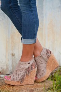 beige ankle boots