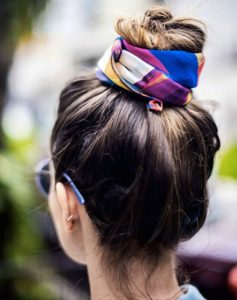 chignon d'été