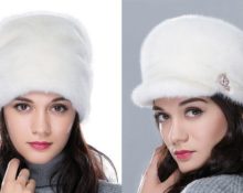 mink hats 2018 fashion trends photo