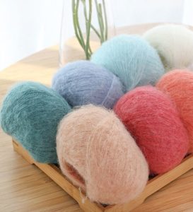 Mohair yarn