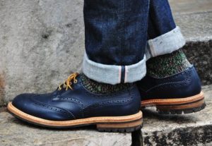 Brogues mit Jeans