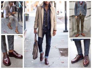 Brogues phong cách tự do