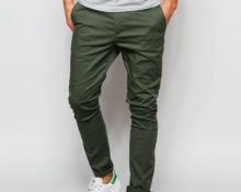 pantaloni chino da uomo