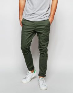 pantaloni chino da uomo