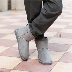 Graue Ugg-Stiefel für Herren