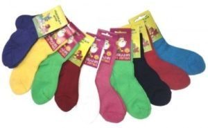 Multi-colored socks