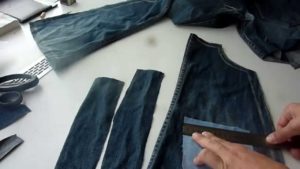 caractéristiques du travail avec du tissu denim