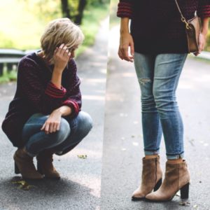 ankle boots with jeans