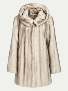 Short fur coat