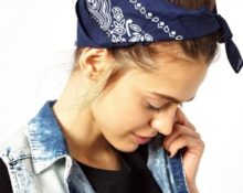 kapsels met bandana