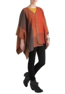 button poncho