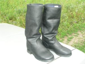 tarpaulin boots