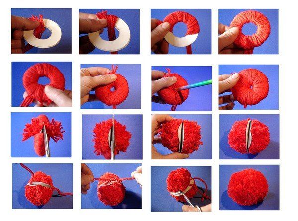 How to make a pompom