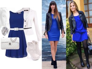 vestit blau i roba exterior