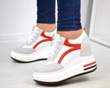 wedge sneakers