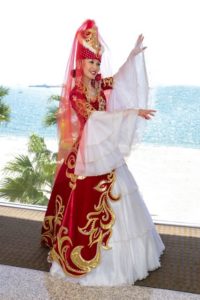 Costume de mariage kazakh