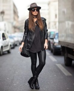 black wedge ankle boots