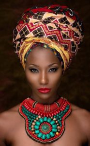 African style turban