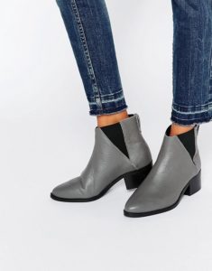 kumportableng leather ankle boots