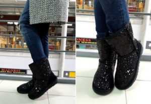 uggs dan seluar jeans