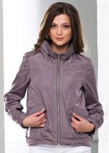 Lilac windbreaker