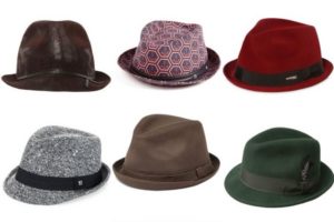 types de chapeaux pour hommes