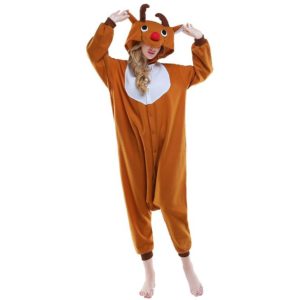 Orange kigurumi costume