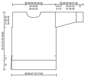 Mẫu 2 áo len oversized tay 3/4 