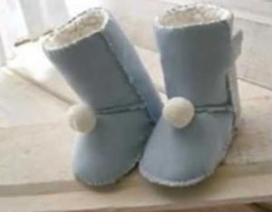 botas ugg grises