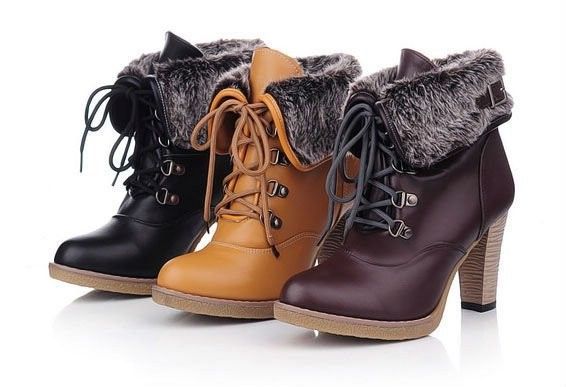 bottines d'hiver