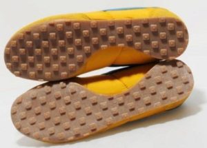 Waffle sole of the sneaker