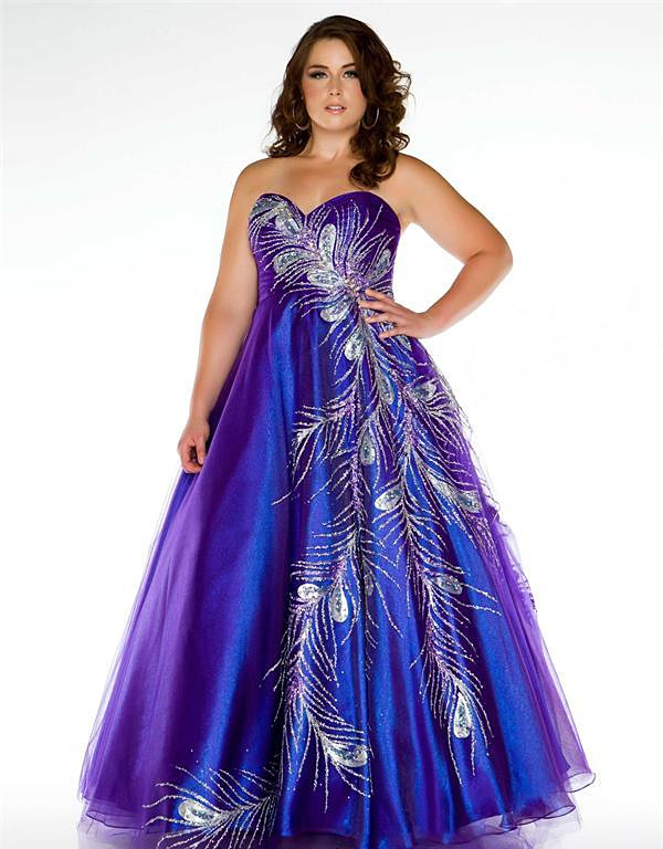 robe bleue pour grande taille