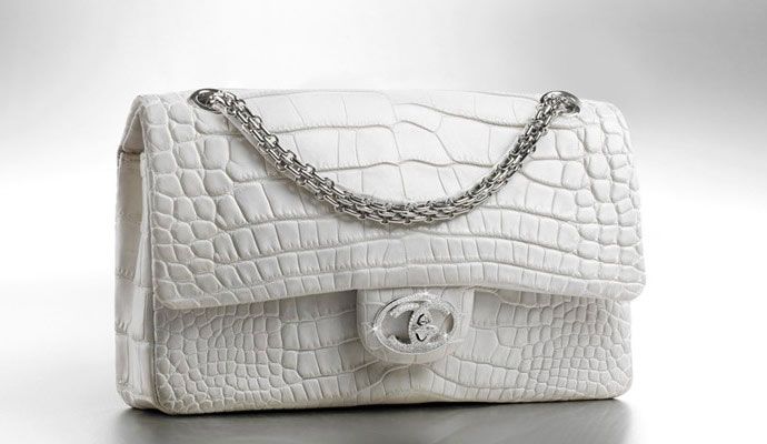 Chanel bag with diamonds