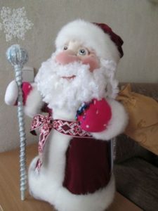 Santa Claus z punčochy