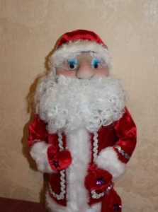 come realizzare Babbo Natale da una calza con le tue mani