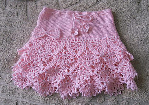 Children's pink skirt 1