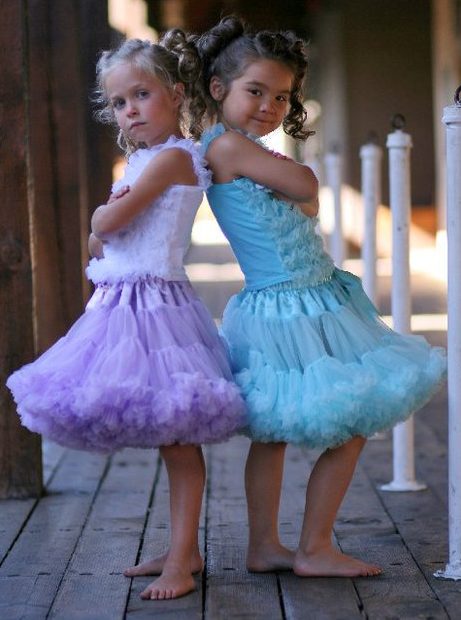 Two American skirt dresses