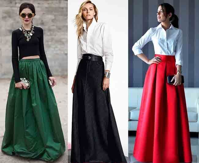 Long skirt styles