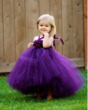 Purple Tutu Skirt Dress