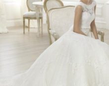 abito da sposa lussureggiante