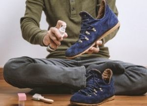 cleaning sneakers