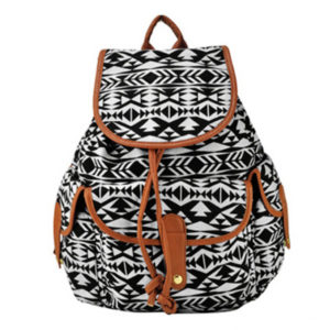 Anong mga uri ng mga backpack na may pattern ang naroroon?