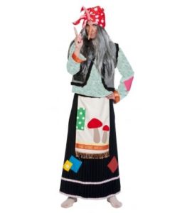 Baba Yaga costume for adults