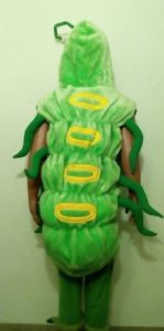 DIY caterpillar costume